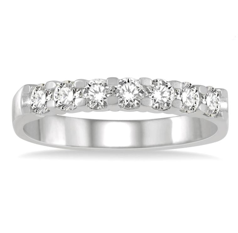 14kt White Gold Diamond Stackable Band (.50 ctw)