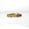 14kt Yellow Gold Diamond Stackable