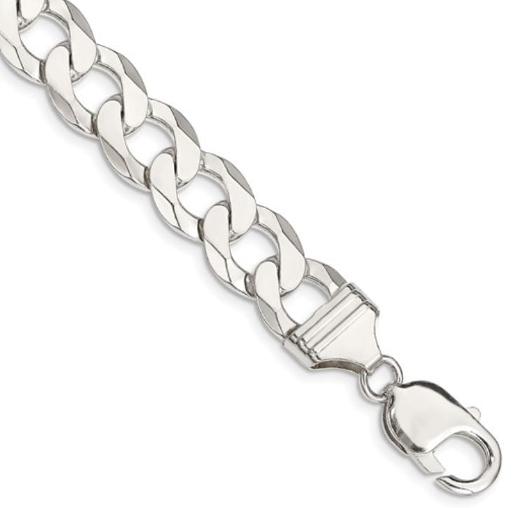 Sterling Silver Men's Curb Link Chain