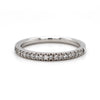 14kt White Gold Diamond Stackable Ring